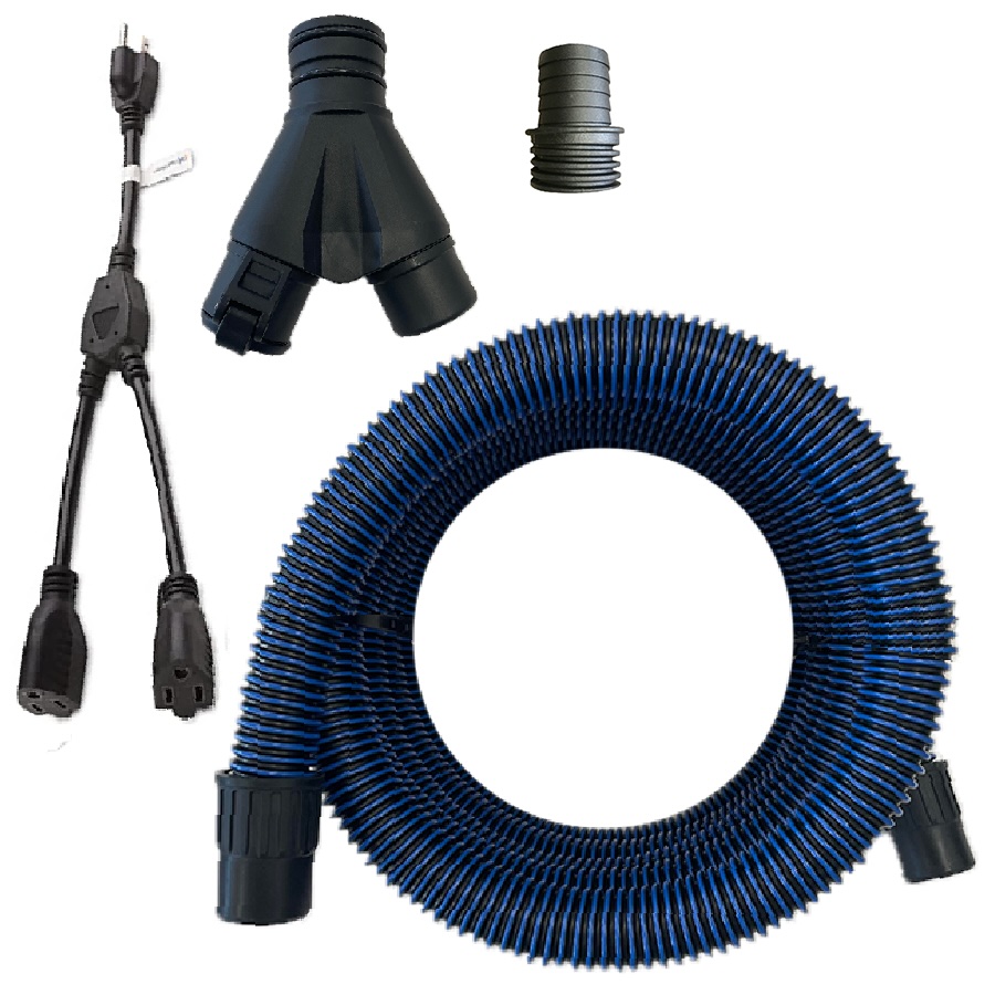 POV-8 Dual User Vacuum Hose Accessory Package