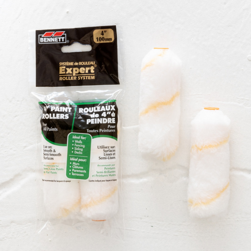 4" Expert Lint Free Mini Rollers